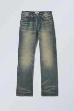Weekday ORBIT MID RISE REGULAR STRAIGHT LEG JEANS carson blue medium blue Discount
