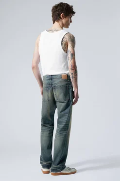 Weekday ORBIT MID RISE REGULAR STRAIGHT LEG JEANS carson blue medium blue Discount