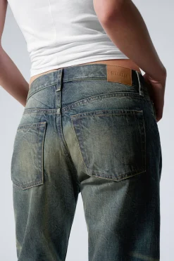 Weekday ORBIT MID RISE REGULAR STRAIGHT LEG JEANS carson blue medium blue Discount