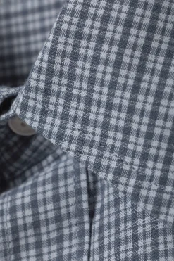 Weekday OVERSIZED CHECKED SHIRT blue check Flash Sale