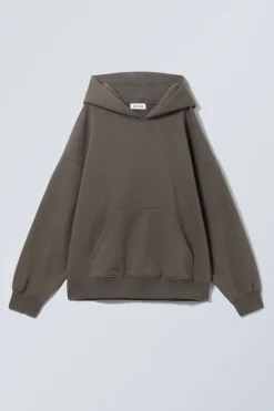 Weekday OVERSIZED HEAVYWEIGHT HOODIE dark grey New