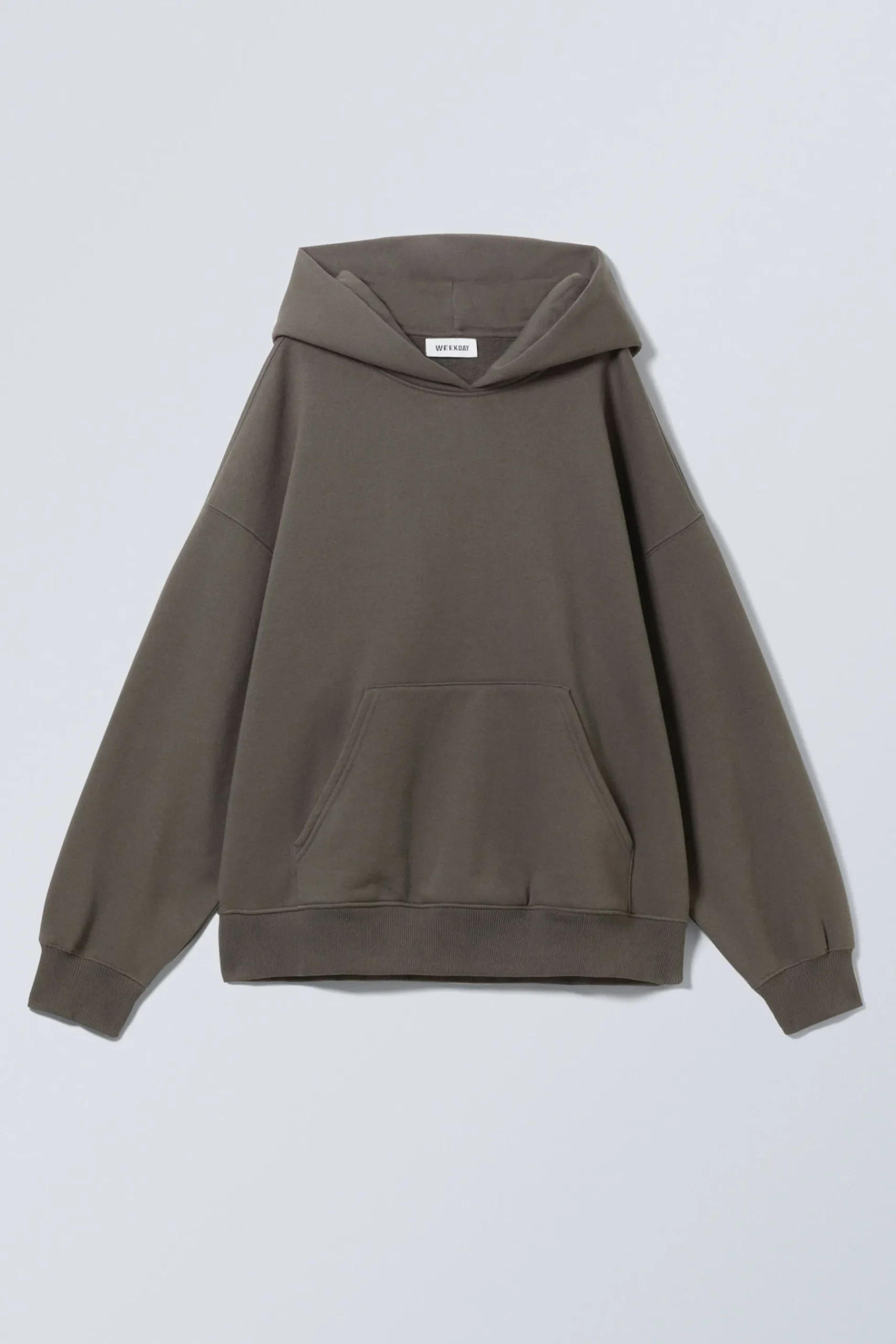 Weekday OVERSIZED HEAVYWEIGHT HOODIE dark grey New