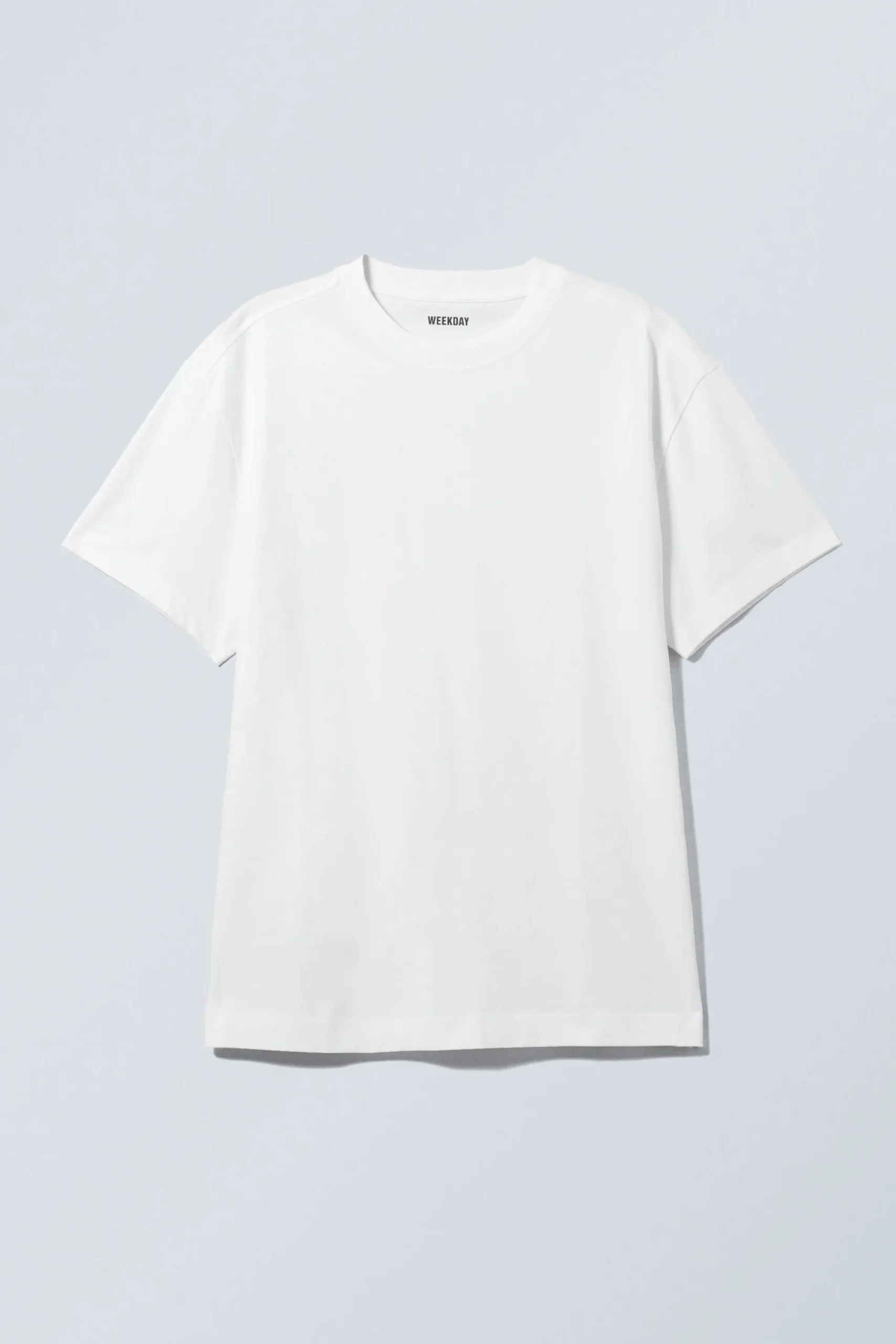 Weekday OVERSIZED HEAVYWEIGHT T-SHIRT white Best