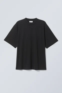 Weekday OVERSIZED T-SHIRT black New