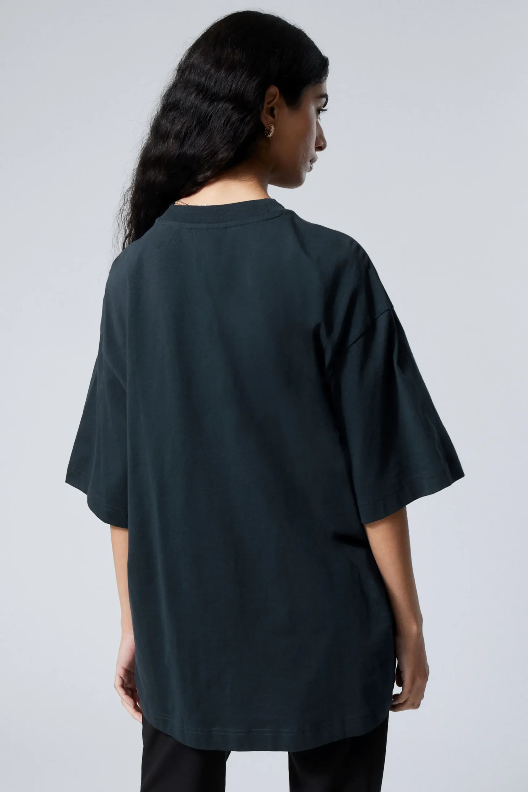 Weekday OVERSIZED T-SHIRT navy blue Discount