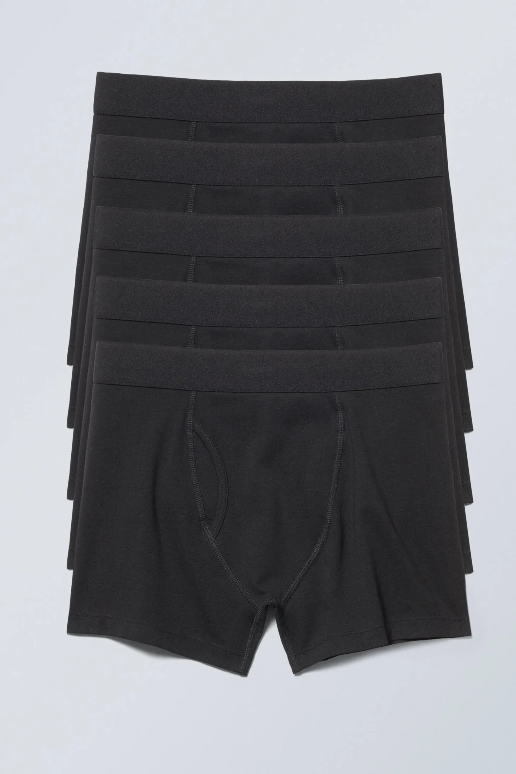 Weekday 5-PACK BOXER BRIEFS black Hot