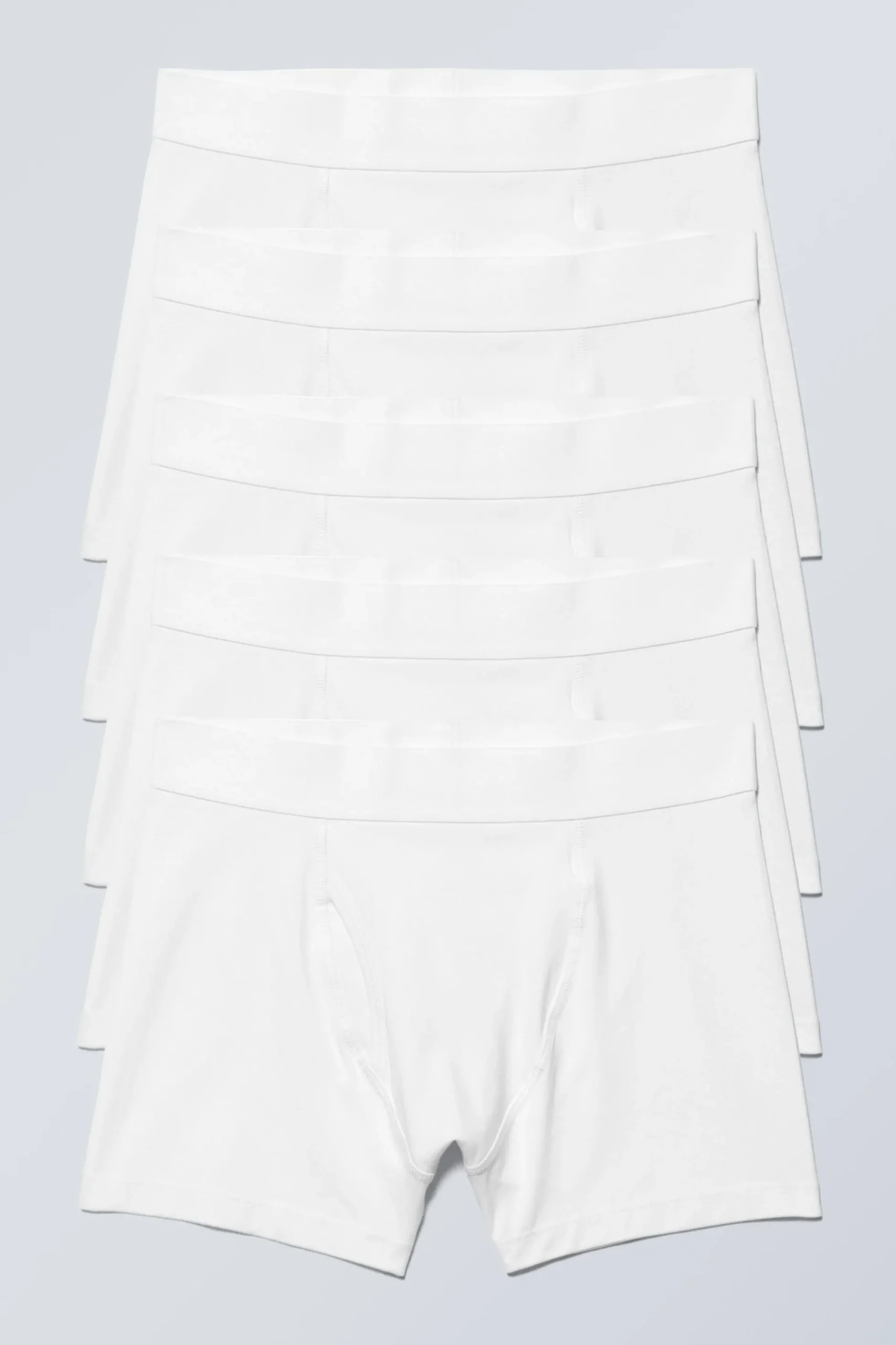 Weekday 5-PACK BOXER BRIEFS white Best