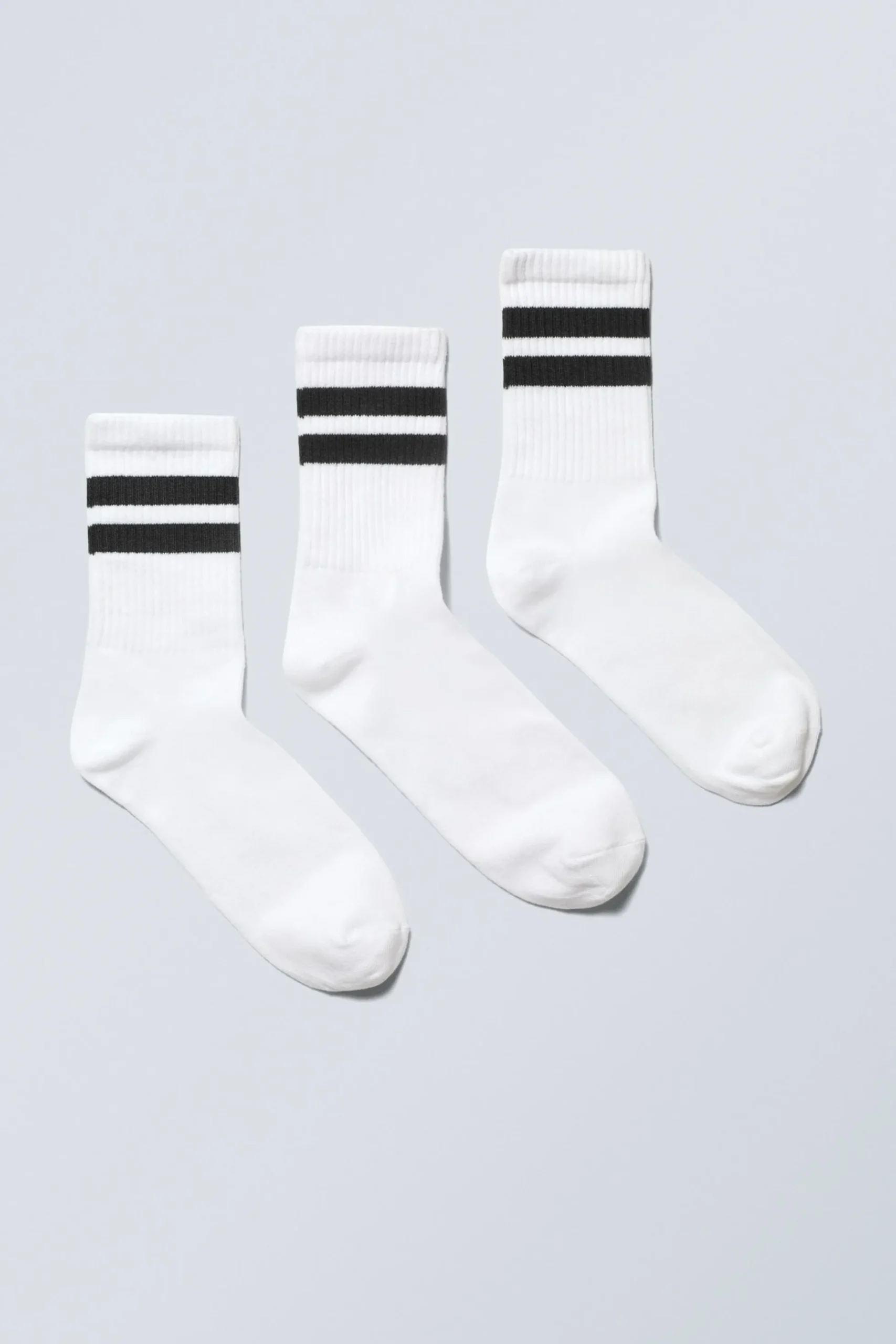 Weekday 3-PACK SPORT STRIPED SOCKS Cheap