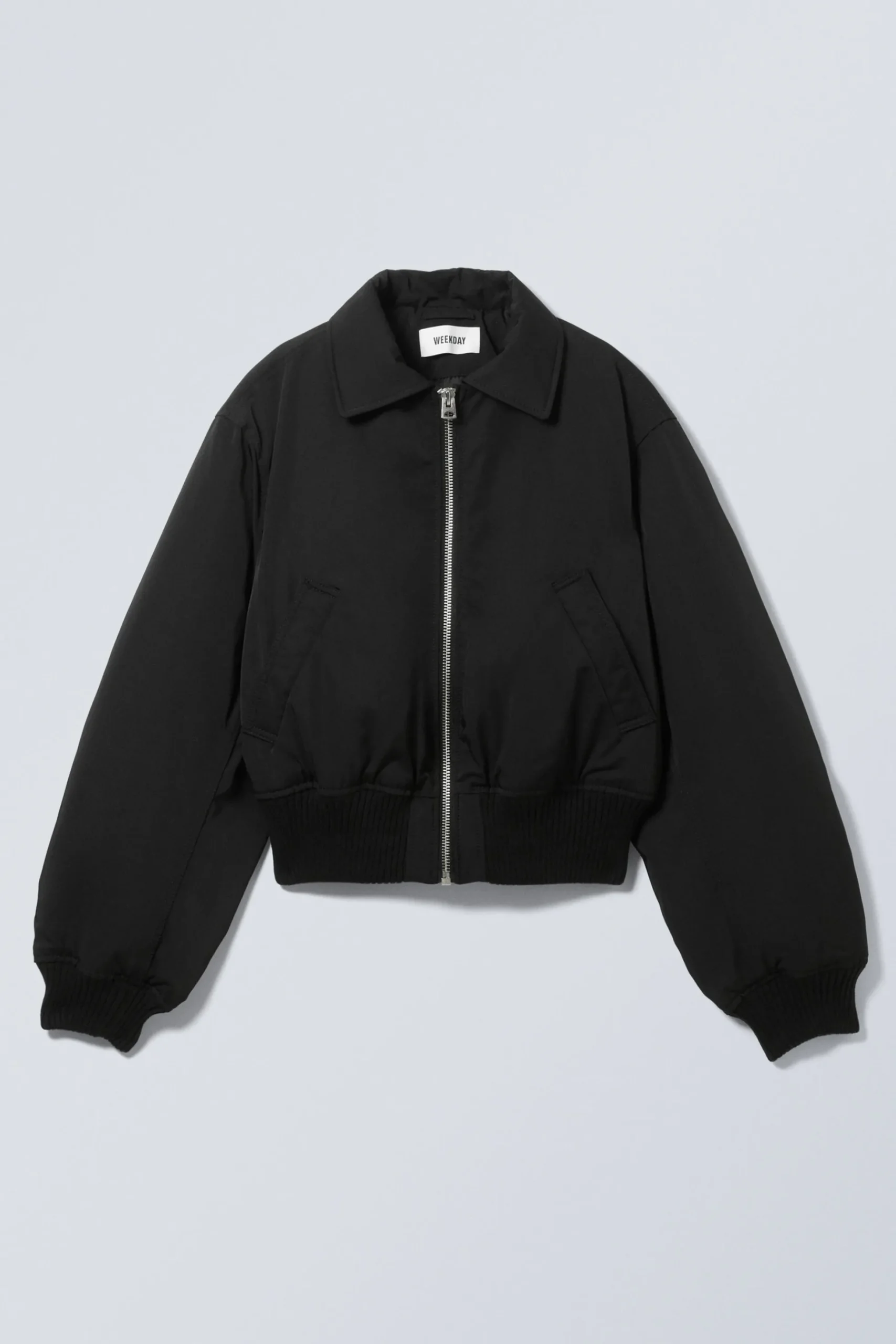 Weekday PADDED BOMBER JACKET black Best