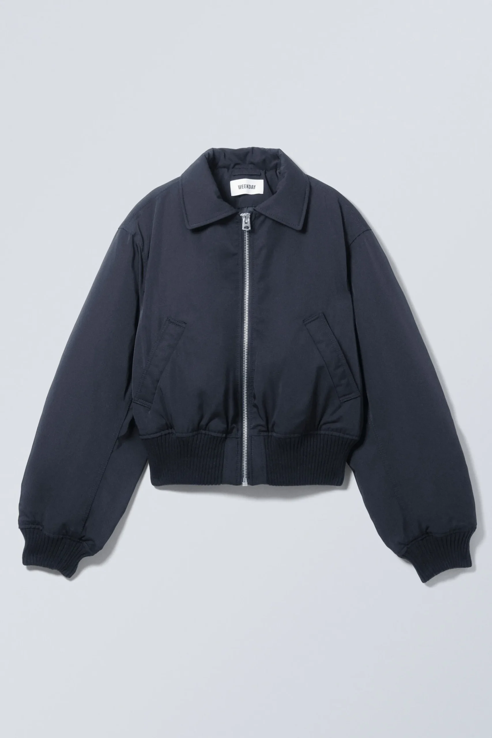 Weekday PADDED BOMBER JACKET dark blue Outlet