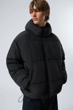 Weekday PAT PUFFER JACKET black Shop