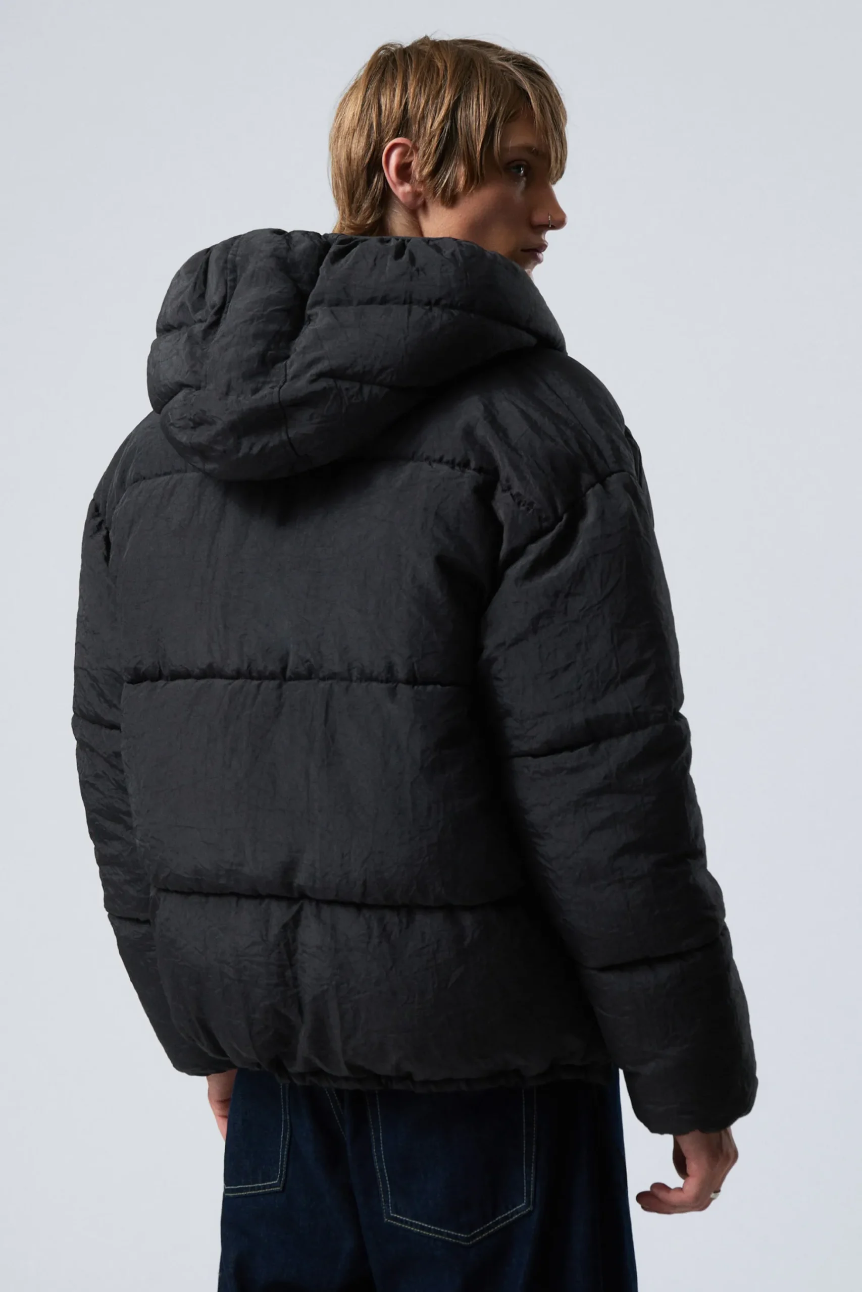 Weekday PAT PUFFER JACKET black Shop
