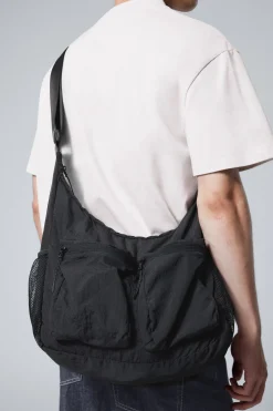 Weekday POCKET CROSSBODY BAG black New