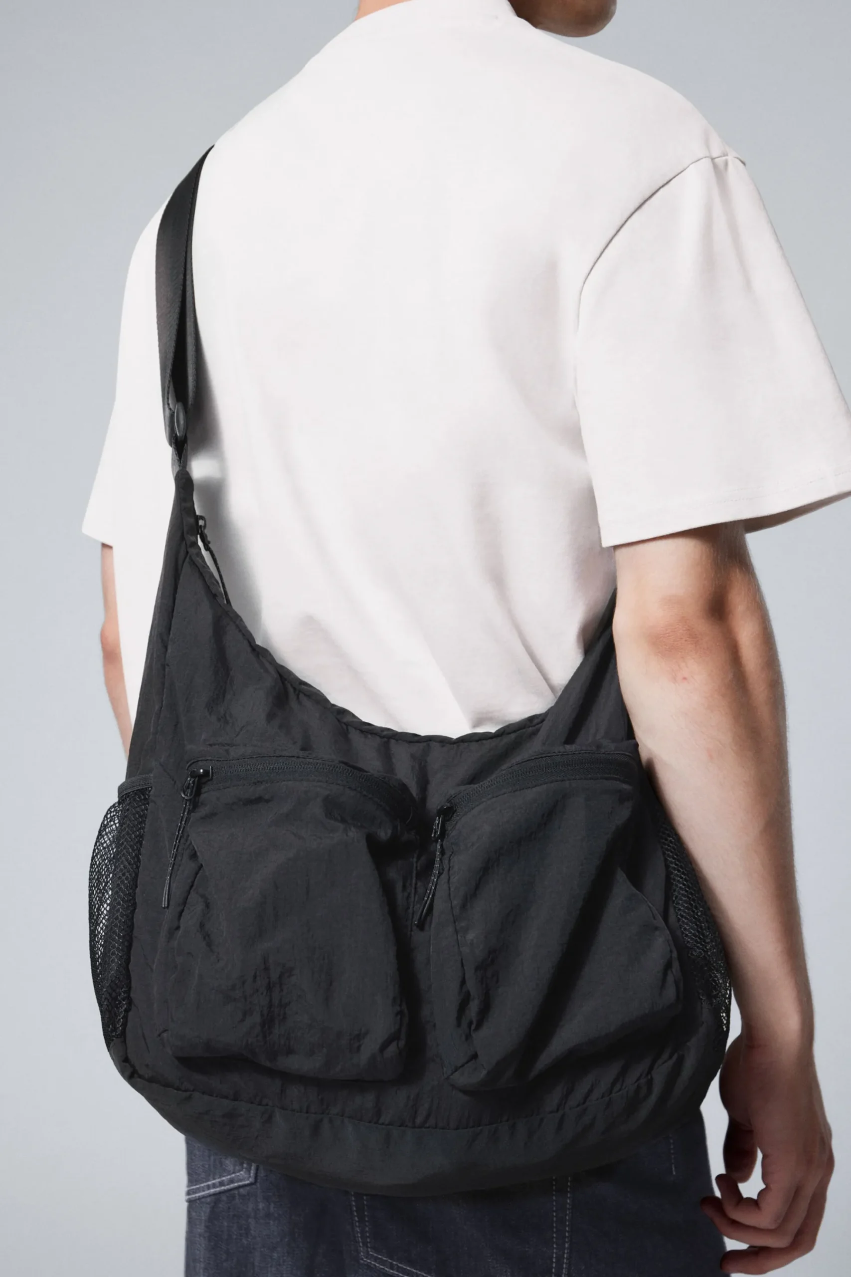 Weekday POCKET CROSSBODY BAG black New