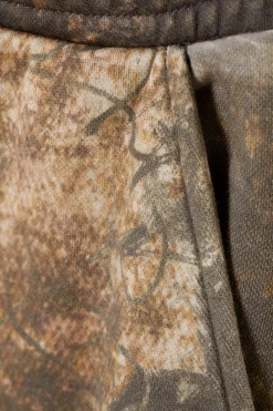 Weekday PRINTED LOOSE FIT SWEATPANTS khaki woodland Best