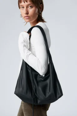 Weekday RECTANGULAR SHOULDER BAG black Best Sale