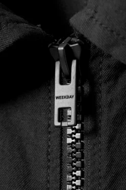 Weekday REGULAR LINEN BLEND JACKET black Store