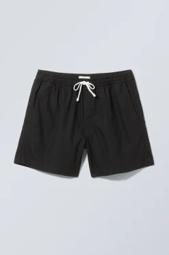 Weekday REGULAR OXFORD SHORTS black Best Sale