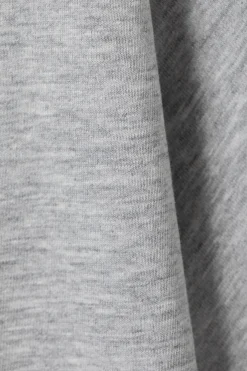 Weekday RELAXED BOXY COTTON T-SHIRT grey melange Clearance