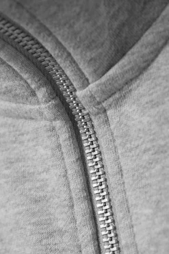 Weekday RELAXED HEAVY HALF ZIP SWEATER light grey Flash Sale