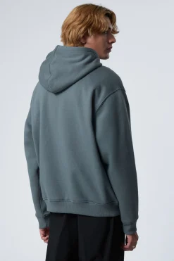 Weekday RELAXED HEAVY HOODIE dusty grey Discount