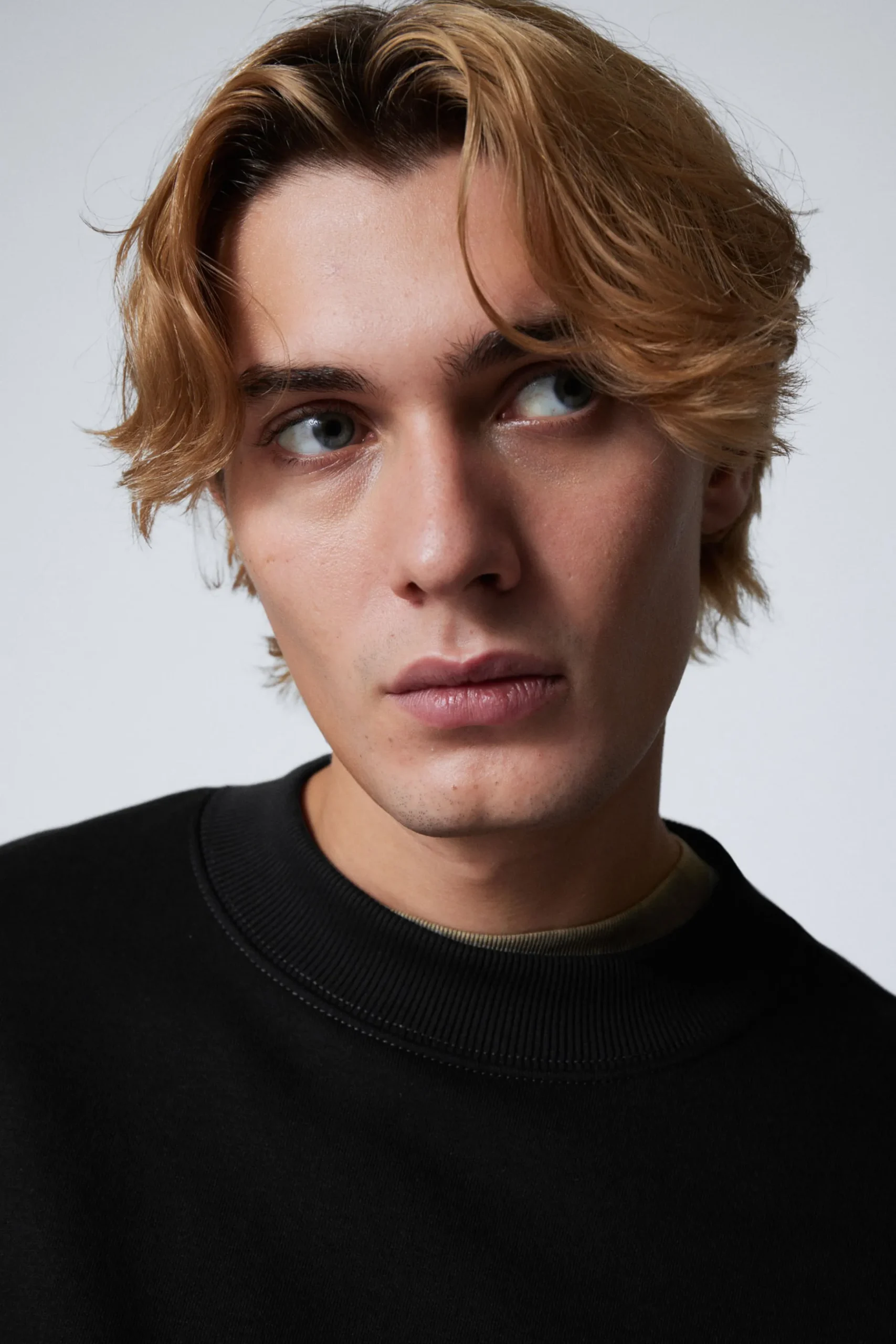 Weekday RELAXED HEAVYWEIGHT SWEATSHIRT black Online
