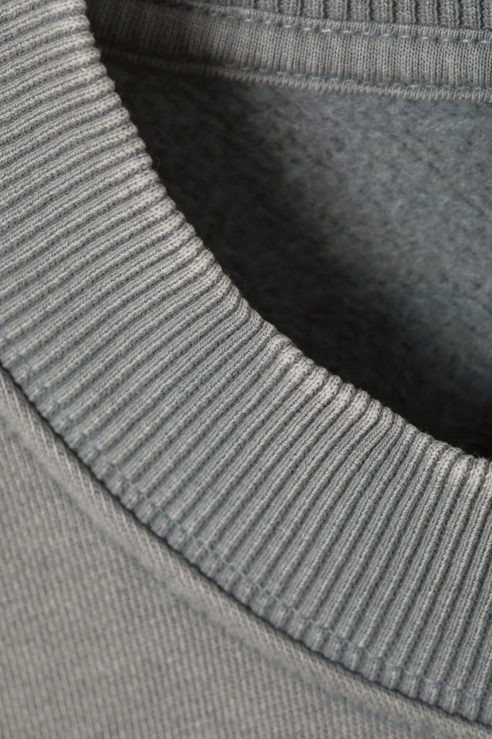 Weekday RELAXED HEAVYWEIGHT SWEATSHIRT washed dusty grey Outlet