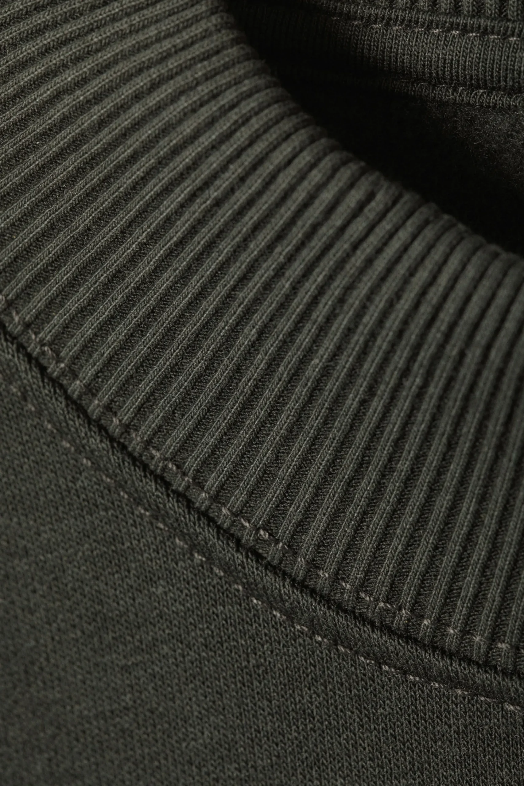 Weekday RELAXED HEAVYWEIGHT SWEATSHIRT off-black New