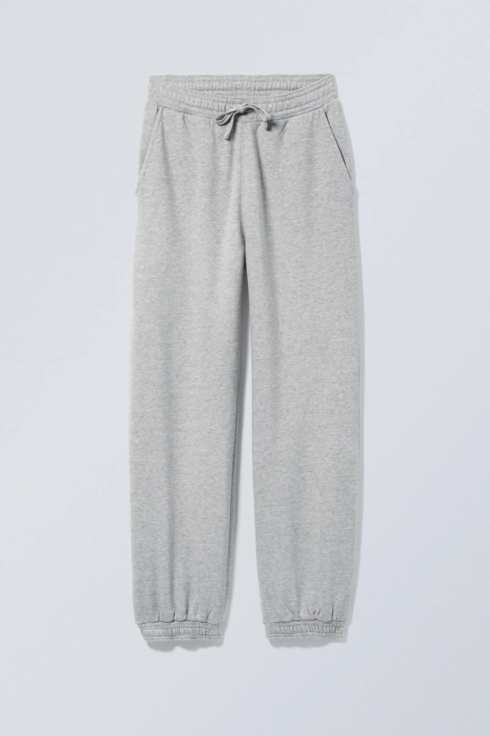 Weekday RELAXED HEAVYWEIGHT SWEATPANTS light grey Shop