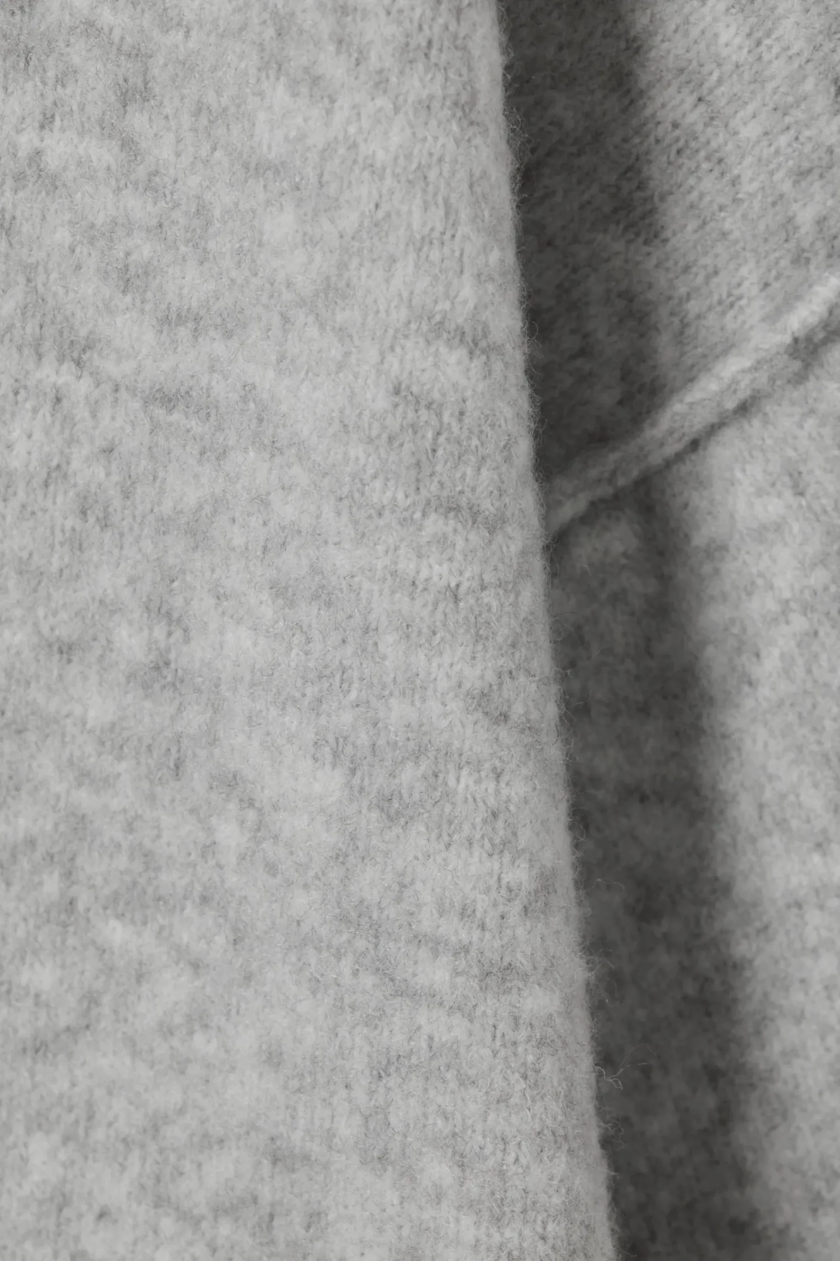 Weekday RELAXED KNITTED SWEATER light grey melange Cheap