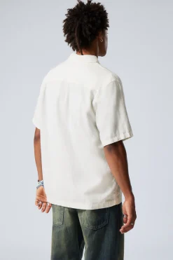 Weekday RELAXED LINEN SHORT SLEEVE ecru Online