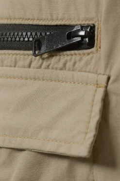 Weekday RELAXED ZIPPED TROUSERS beige Shop
