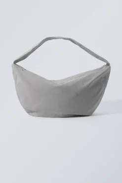 Weekday SAMIR CROSSBODY BAG dusty grey Cheap