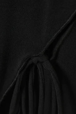 Weekday SIDE TIE TOP black Outlet