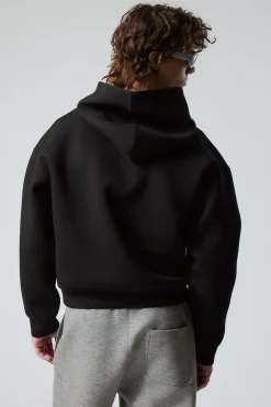 Weekday SIMON SCUBA HOODIE black Clearance