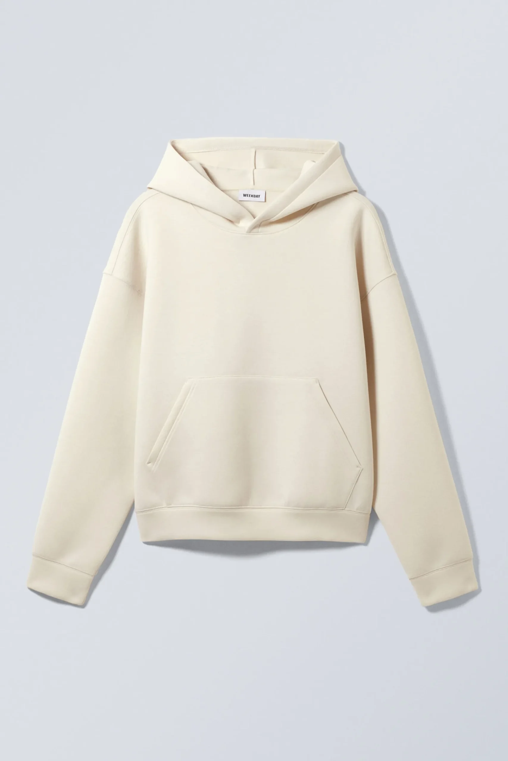 Weekday SIMON SCUBA HOODIE light dusty mole New