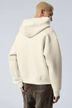 Weekday SIMON SCUBA HOODIE light dusty mole New