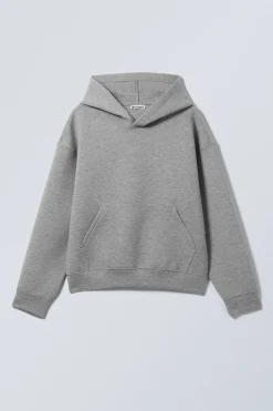 Weekday SIMON SCUBA HOODIE grey melange Fashion