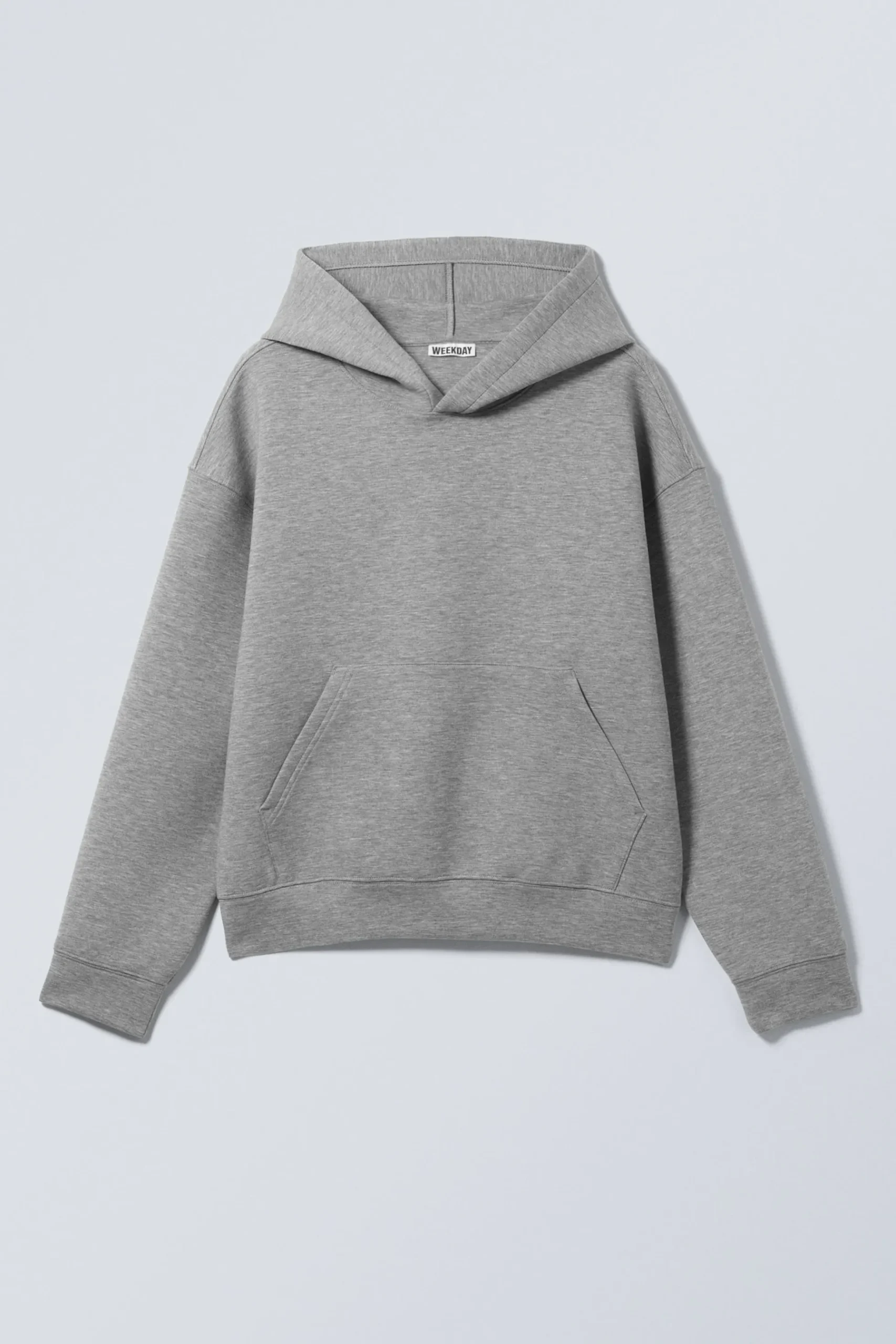 Weekday SIMON SCUBA HOODIE grey melange Fashion