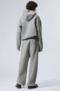 Weekday SIMON SCUBA SWEATPANTS grey melange Fashion