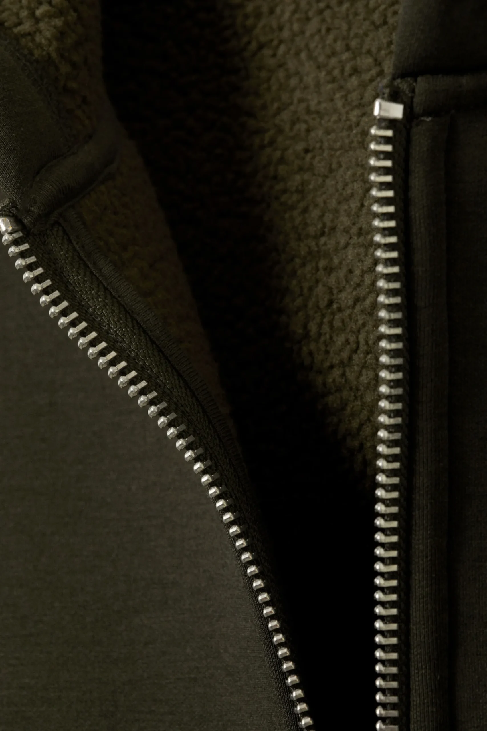 Weekday SIMON SCUBA ZIP JACKET dark green Flash Sale