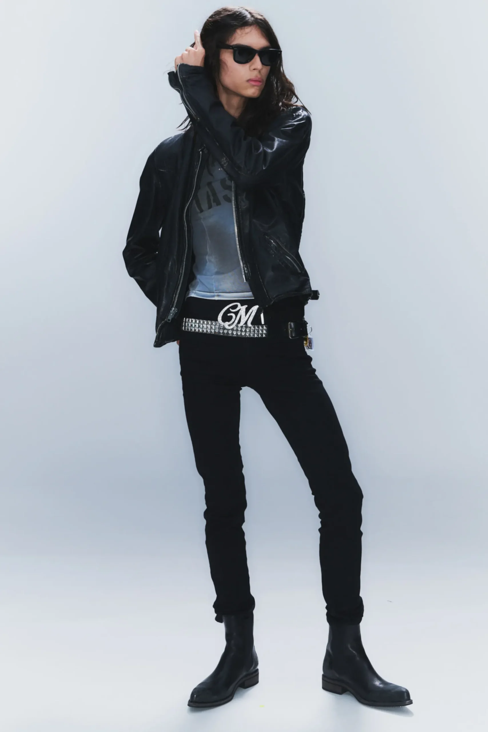 Weekday SLEEZE LOW WAIST SKINNY JEANS extra black rinse Outlet