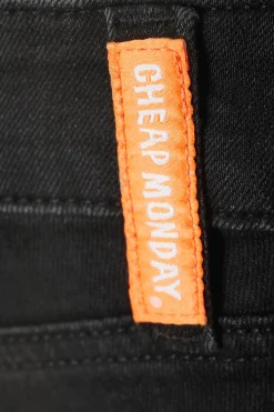 Weekday SLEEZIE LOW WAIST SKINNY JEANS black Discount