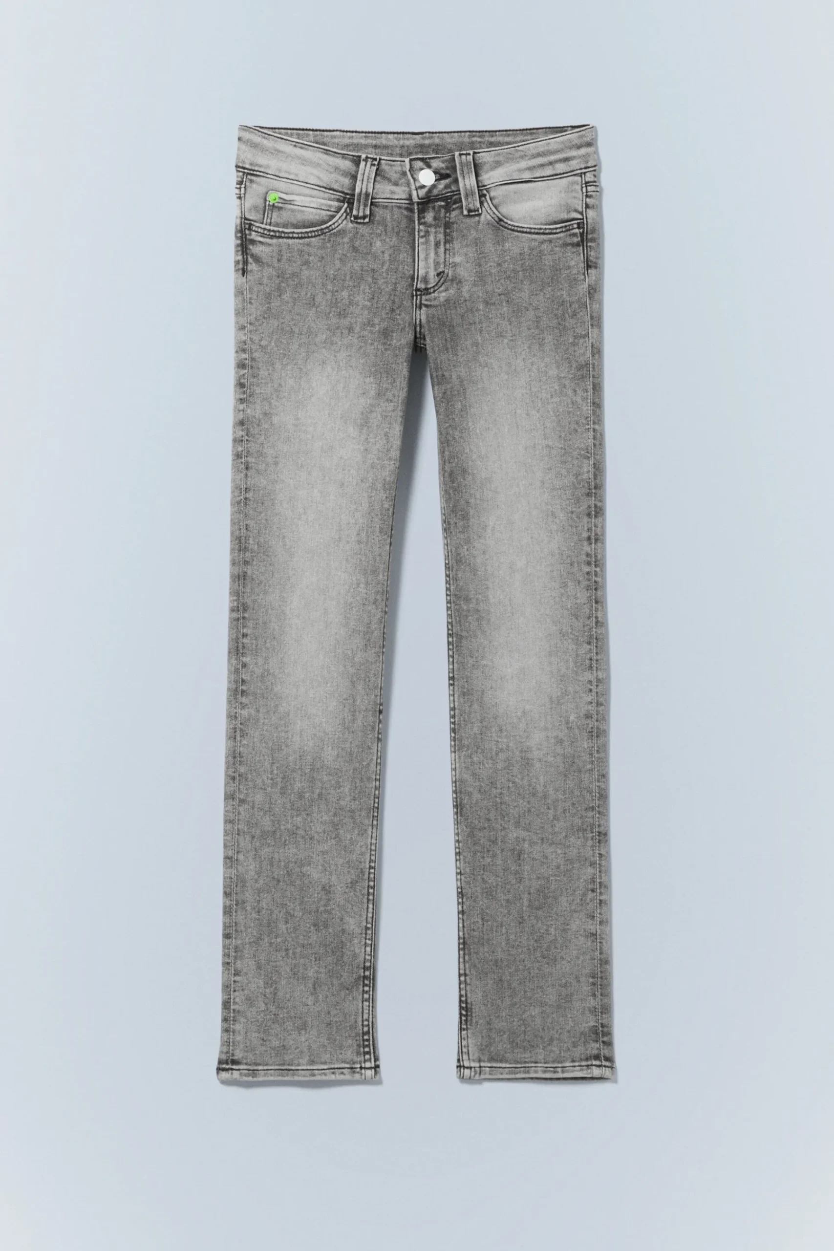 Weekday SLEEZIE LOW WAIST SKINNY JEANS post grey Discount