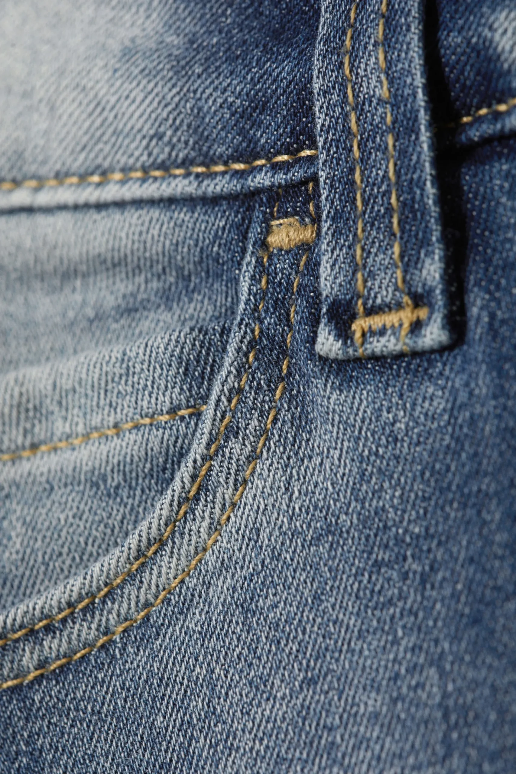 Weekday SLEEZIE LOW WAIST SKINNY STRAIGHT JEANS blue spray Fashion