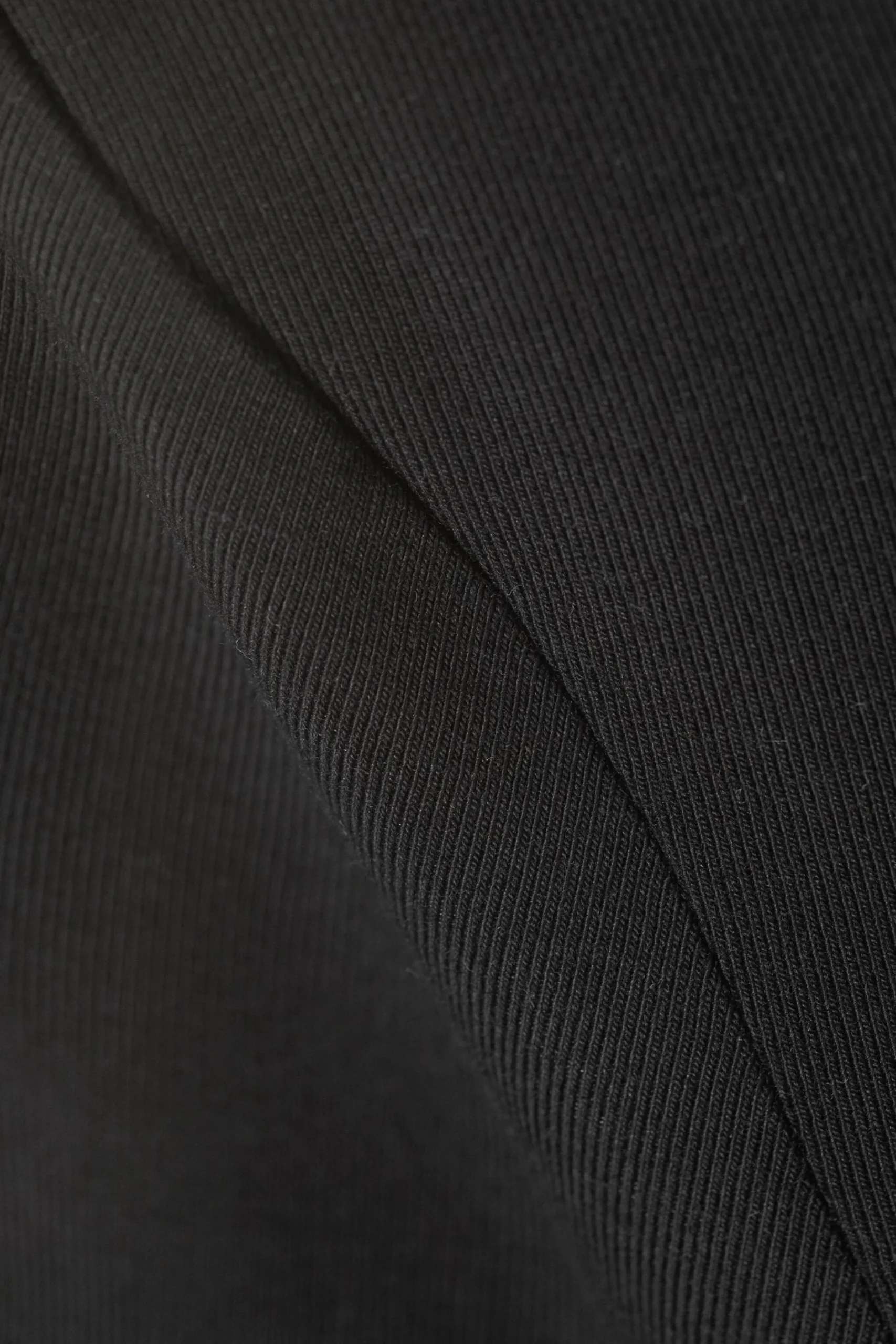 Weekday SLIM FITTED T-SHIRT black Cheap
