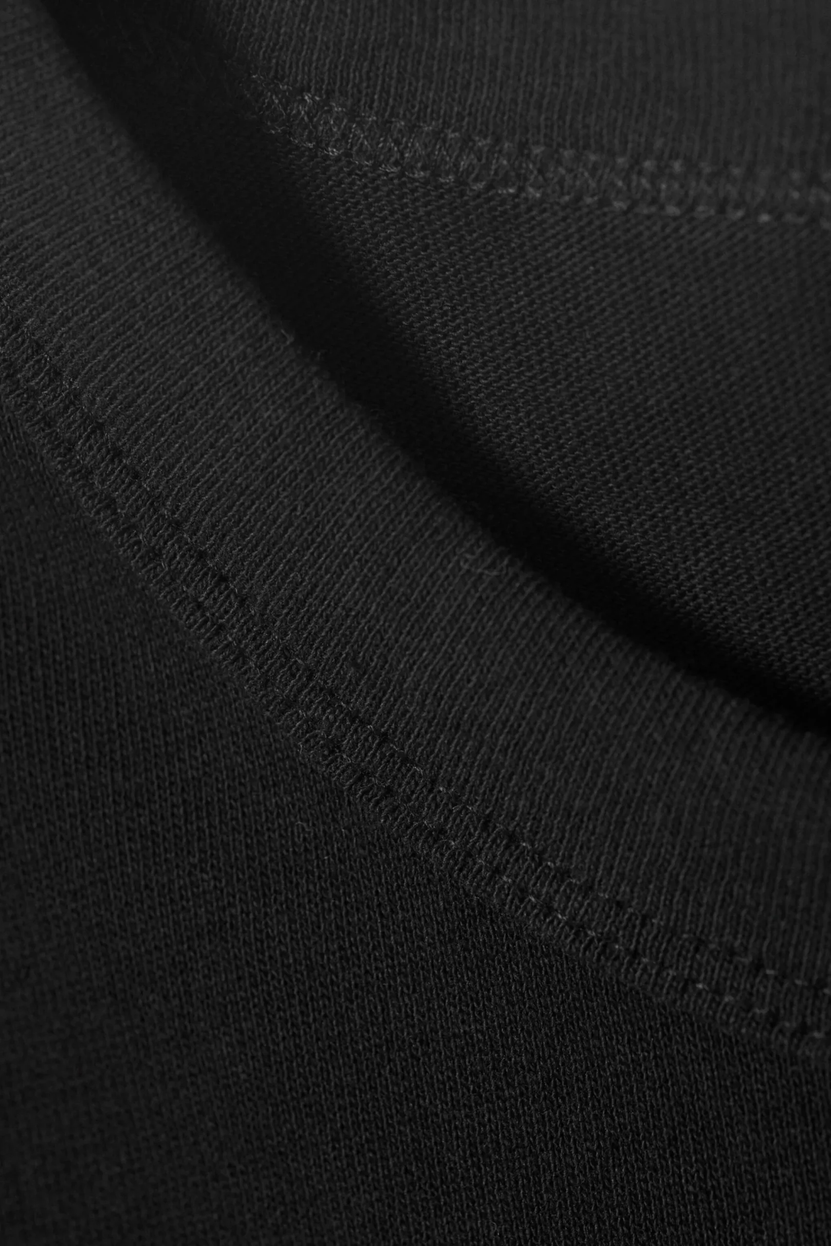 Weekday SLIM FITTED T-SHIRT black Cheap