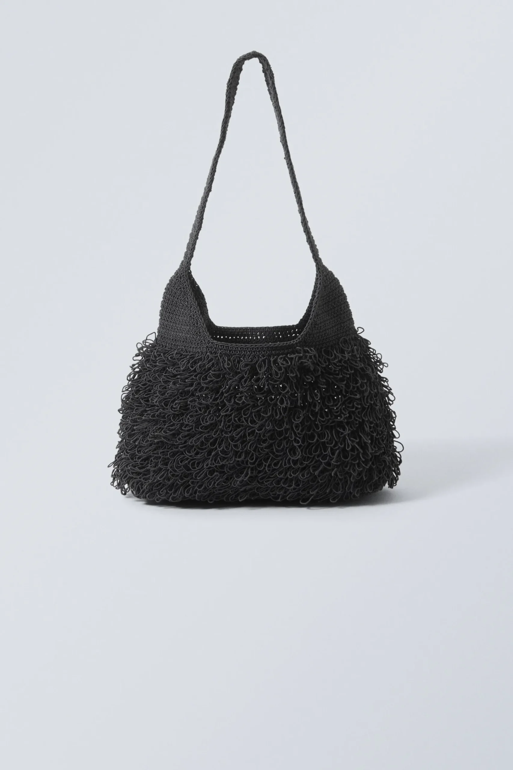 Weekday SMALL LOOP HANDBAG anthracite Hot