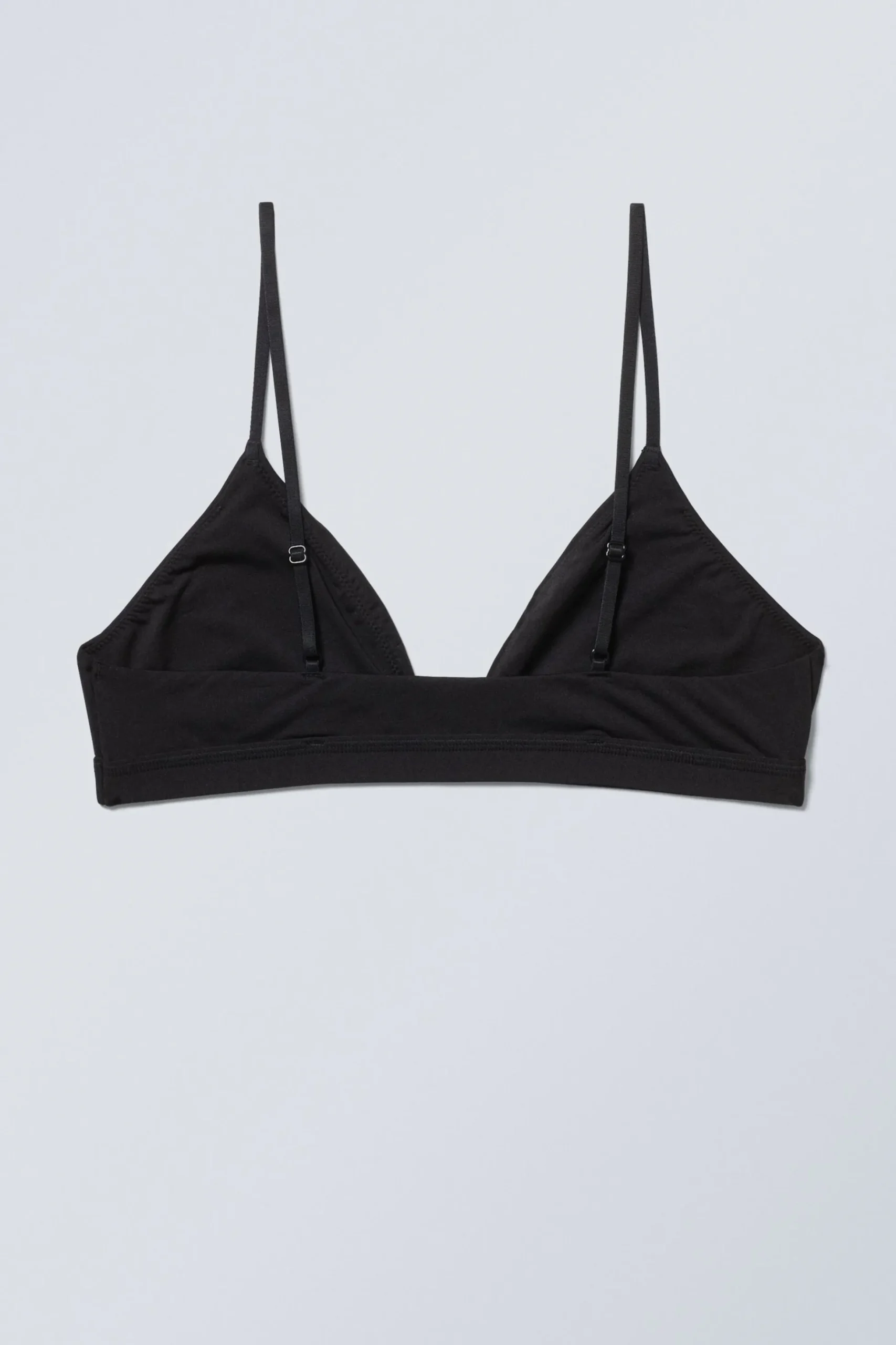 Weekday SOFT TRIANGLE BRALETTE SOUL black Flash Sale