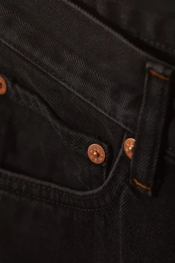 Weekday SPACE RELAXED DENIM SHORTS black Fashion
